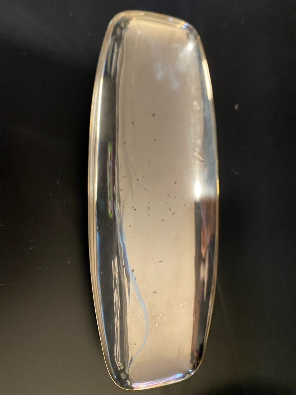 Clear Glass Decorative Tray - Home Accents